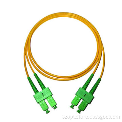 SC-SC Single-mode Duplex Patch Cord with High Reliability, Cost Effective